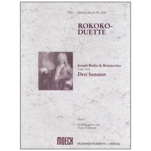 Boismortier, J. B. d.: Rokoko-Duette Band 1: 3 Sonaten