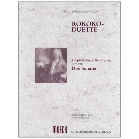 Boismortier, J. B. d.: Rokoko-Duette Band 1: 3 Sonaten
