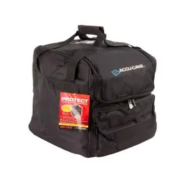 Accu Case AC-125 Borsa luci nylon nera imbottita 33x33x30cm