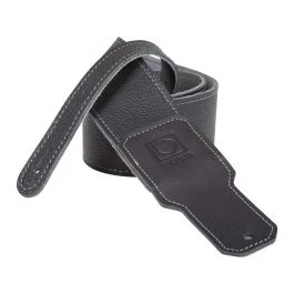 Tracolla Boss pelle 5 cm black
