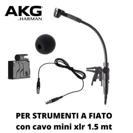 Microfono AKG C519ML per strumento a fiato con attacco mini XLR