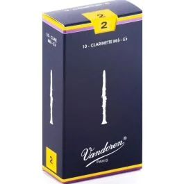 Vandoren CR112 Traditional Ance Clarinetto Piccolo Mib n.2 scatola 5pz