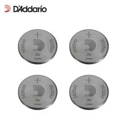 Batterie litio D’Addario a bottone CR2032 Confezione 4 pile