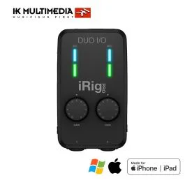 Scheda Audio IRIG PRO DUO I/O PER IPAD/IPHONE/ANDROID/MAC/PC