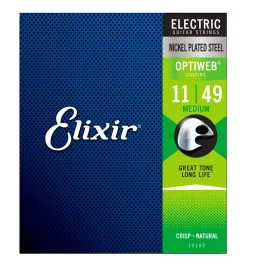 Corde Elettrica Elixir EL19102 Optiweb medium 11-49