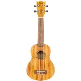 Ukulele soprano Flight DUS322 zebrawood con borsa