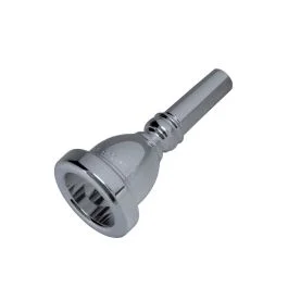 Gewa 24AW bocchino per basso tuba argentato tazza profonda