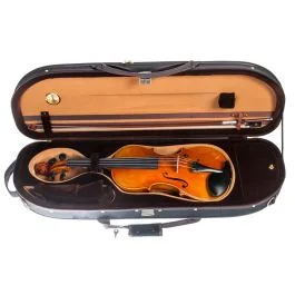 Violino 4/4 modello Yibo Guarneri massello fondo unico arco custodia pronto all’uso