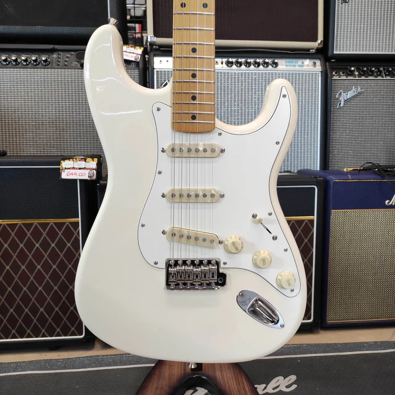 FENDER JV Modified ’60s Stratocaster Olympic White