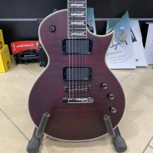 ESP Ltd Ec-401 Qm – See Thru Black Cherry Satin – Limited Edition