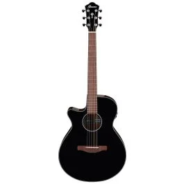 Chitarra Acustica mancina Elettrificata Ibanez AEG50L-BKH black high gloss