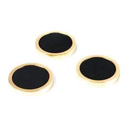 FTP 922A isolatori per piano a coda ottone lucido int 75mm