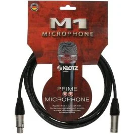 Cavo XLR/XLR 3 mt Klotz Serie M1con connettori neutrik