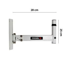 Proel KP565WH supporto a parete bianco