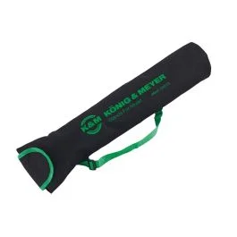 K&M 10012 Borsa Leggio in nylon nero verde