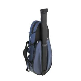 Leonardo VC-1744-BU Custodia Violino 4/4 sagomata Blu e Nera