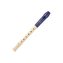 Moeck 1023 Flauto dolce Soprano Barocco in Acero e Resina