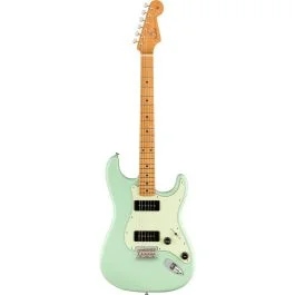 Chitarra elettrica Fender Noventa Stratocaster mn surf green con borsa