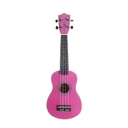 Oqan QUK1PINK Ukulele soprano azzurro custodia e maniglia