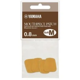 Yamaha PATCHM08S Gommini bocchino Medium 0,8 mm Soft 4 pezzi