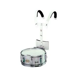 Peace MD-124C Rullante da marcia spallaccio14x5,5″ bianco