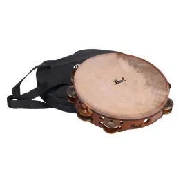 Pearl PETM-1018GC Tamburello 10″ pelle naturale doppia fila