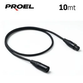 Cavo XLR/XLR 10 mt Proel CHL250LU10 Challenge connettore Proel