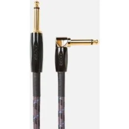 Cavo Jack/Jack angolare 3 mt Roland Black