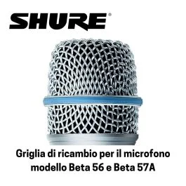 Griglia SHURE RK320 x BETA56/57A