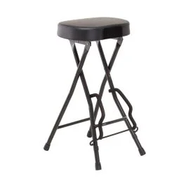 Soundsation GSGT-500 Sgabello con supporto chitarra nero