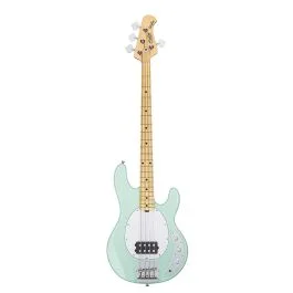 Sterling STINGRAY 4-MG Basso Elettrico mint green Tiglio