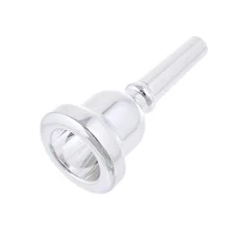 Schilke 51B Bocchino per Trombone argentato medium shank