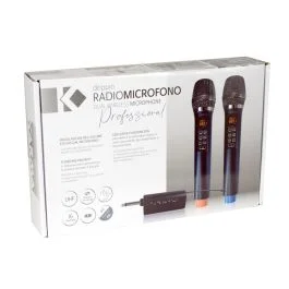 Radiomicrofono doppio palmare Karma VOICE 2M