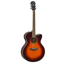 Chitarra Acustica Elettrificata Yamaha CPX600 old violin sunburst