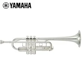 Tromba Do/Sib Yamaha YTR4435SII argentata con astuccio, bocchino e accessori