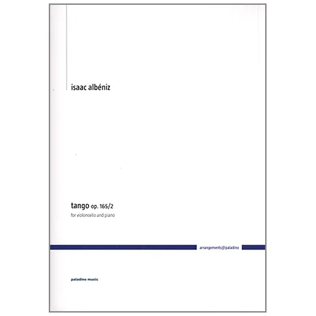 Albéniz, I.: Tango aus »España« Op. 165/2