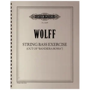Wolff, Chr.: String bass exercise out of Bandiera Rossa