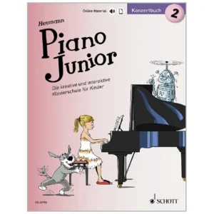 Heumann, H.-G.: Piano Junior – Konzertbuch Band 2 (+Online Material)