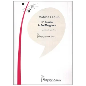Capuis, M.: Violoncellosonate Nr. 4 G-Dur