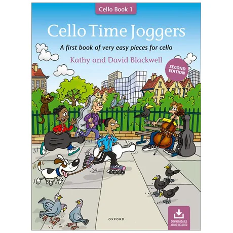 Blackwell, K. & D.: Cello Time Joggers (+Online Audio)
