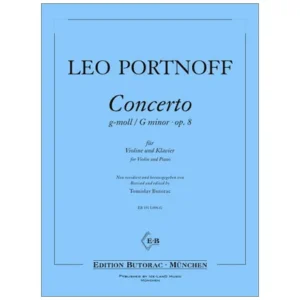 Portnoff, L.: Concerto g-moll Op. 8