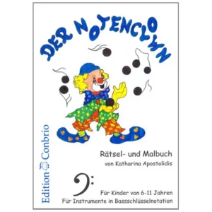 Apostolidis, K.: Der Notenclown (im Bassschlüssel)
