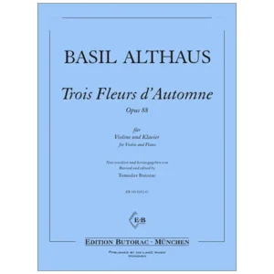 Althaus, B.: Trois Fleurs d’Automne