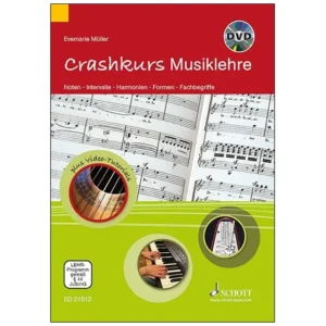 Müller, E.: Crashkurs Musiklehre (+DVD )