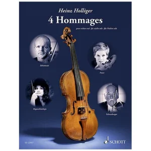 Holliger, H.: 4 Hommages (2009-2014)