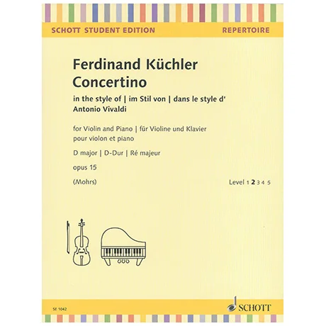 Küchler, F.: Concertino D-Dur Op.15