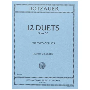 Dotzauer, J. J. F.: 12 Duette Op. 63