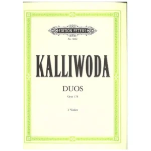 Kalliwoda, J.W.: 3 leichte Duos Op. 178