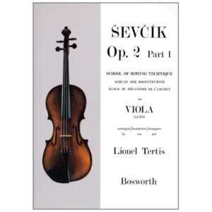 Ševčík, O.: Schule der Bogentechnik für Viola Op. 2 Band 1