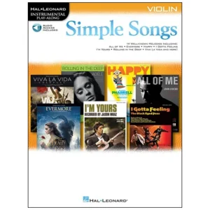 Simple Songs for Violin – 14 bekannte Melodien (+Online Audio)